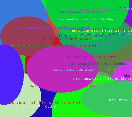 MIX AMOXICILLIN WITH ALCOHOL